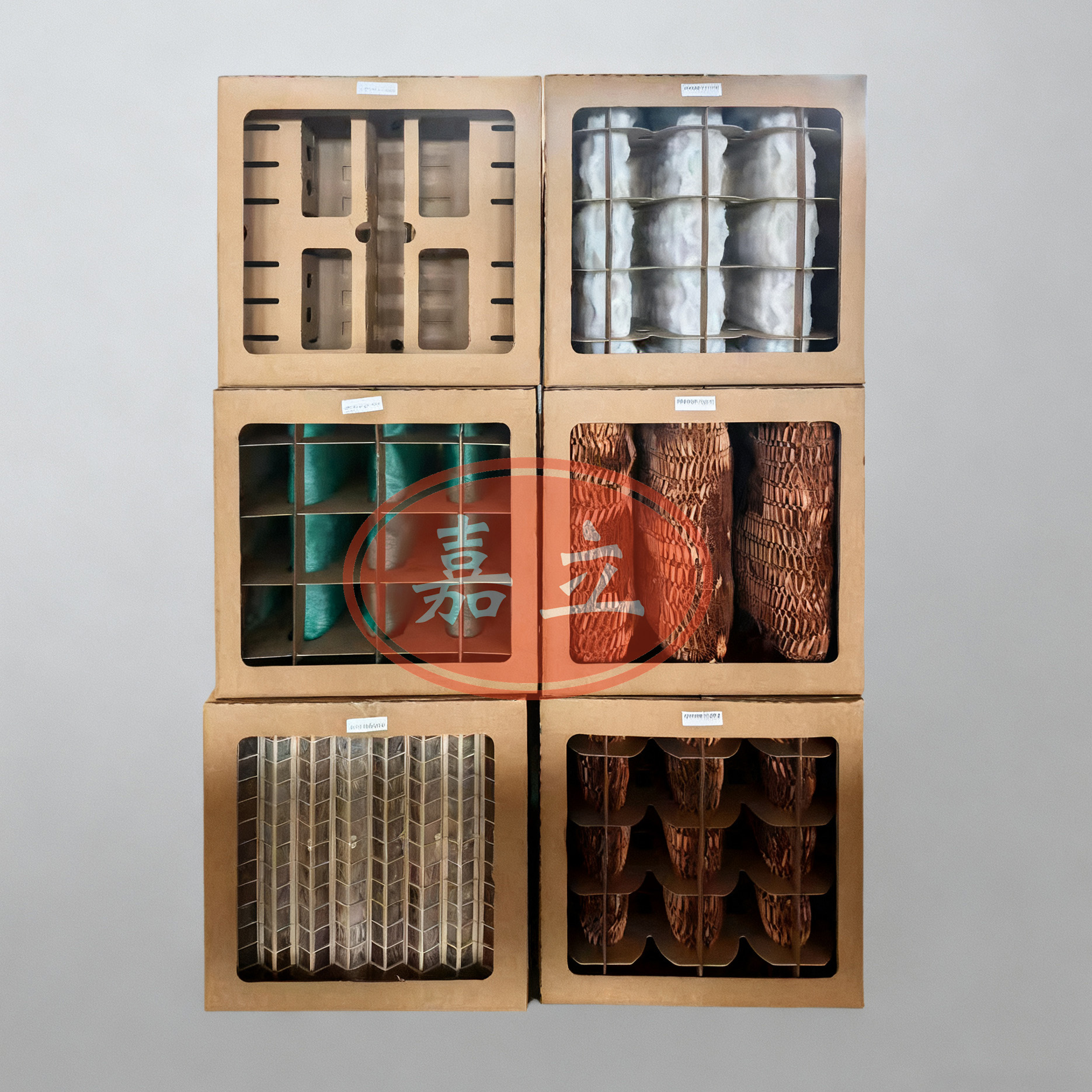 英山纸盒式漆雾过滤纸箱